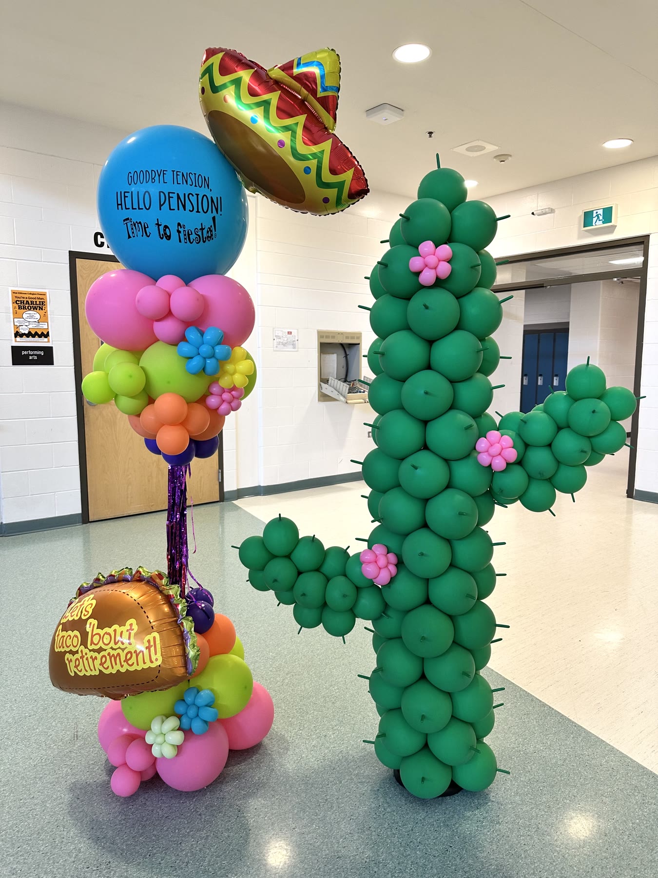 Columns balloon decor by Inflatable Decorations, Winnipeg